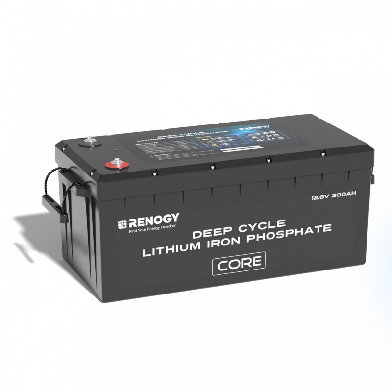 Renogy CORE 200Ah 12V LiFePO4 baterie Deep Cycle | IP65 | záruka 5 let