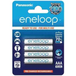 Baterie Panasonic eneloop AAA 750mAh NiMH 4ks